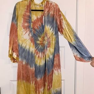 Brand new Tye Dye Kimono